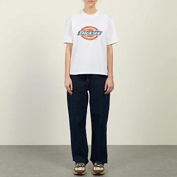 картинка Женская футболка Dickies Icon Logo, DK0A888J0WH магазин Одежда+ являющийся официальным дистрибьютором в России 