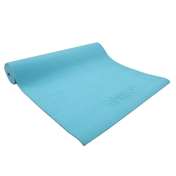 картинка Коврик для йоги ПВХ Liveup LS3231C-BLUE (синий с рисунком) магазин Одежда+ являющийся официальным дистрибьютором в России 
