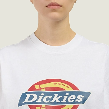 картинка Женская футболка Dickies Icon Logo, DK0A888J0WH магазин Одежда+ являющийся официальным дистрибьютором в России 