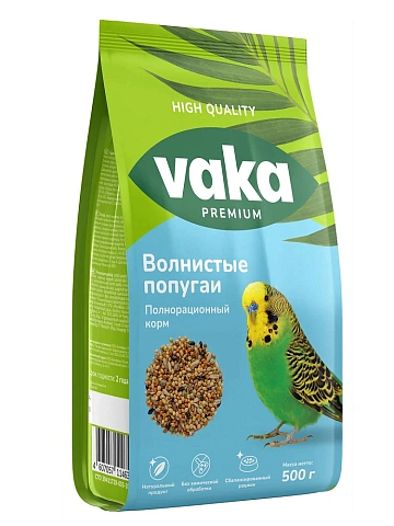 картинка VAKA Premium для волнистых попугаев магазин Одежда+ являющийся официальным дистрибьютором в России 