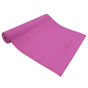 картинка Коврик для йоги ПВХ Liveup LS3231-ROSE (розовый) магазин Одежда+ являющийся официальным дистрибьютором в России 