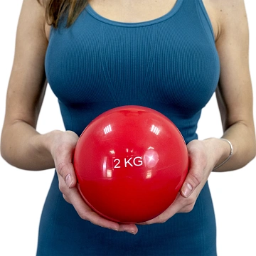 картинка Мяч утяжеленный OKPRO OK1218C-2 (sand ball) магазин Одежда+ являющийся официальным дистрибьютором в России 