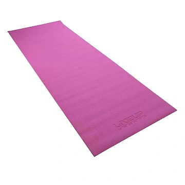 картинка Коврик для йоги ПВХ Liveup LS3231-ROSE (розовый) магазин Одежда+ являющийся официальным дистрибьютором в России 