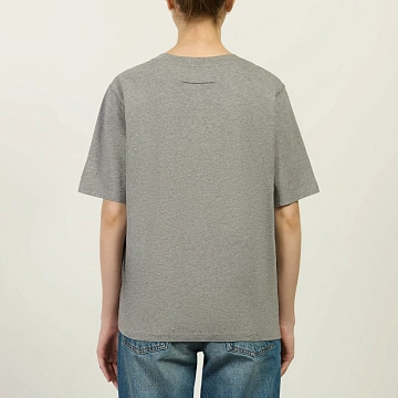 картинка Женская футболка Maison Margiela MM6 Handwritten Print, S52GC0368-M20170-856M магазин Одежда+ являющийся официальным дистрибьютором в России 