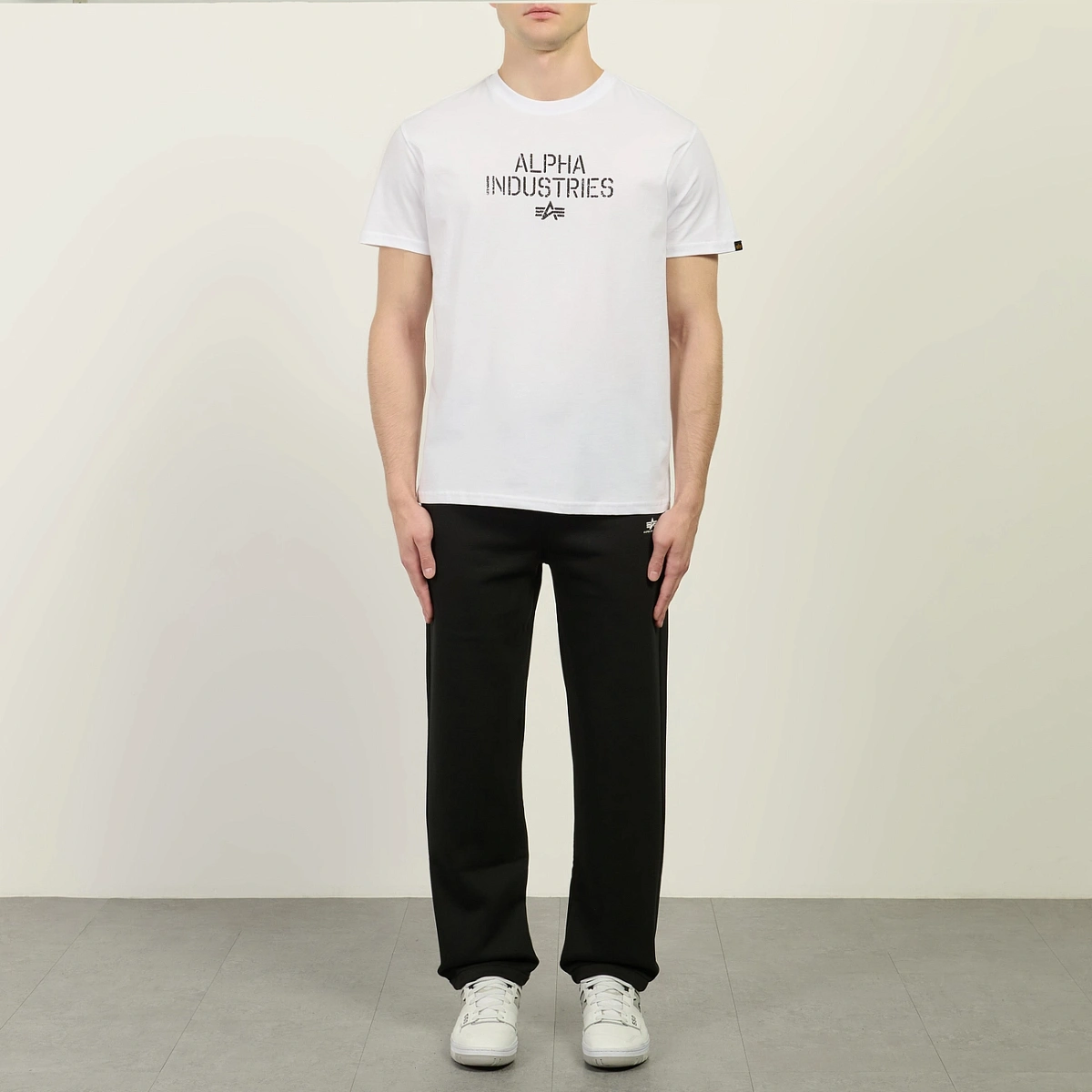 картинка Мужская футболка Alpha Industries Target Backprint, 268511-09 от магазина Одежда+