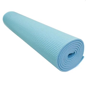 картинка Коврик для йоги ПВХ Liveup LS3231C-BLUE (синий с рисунком) магазин Одежда+ являющийся официальным дистрибьютором в России 