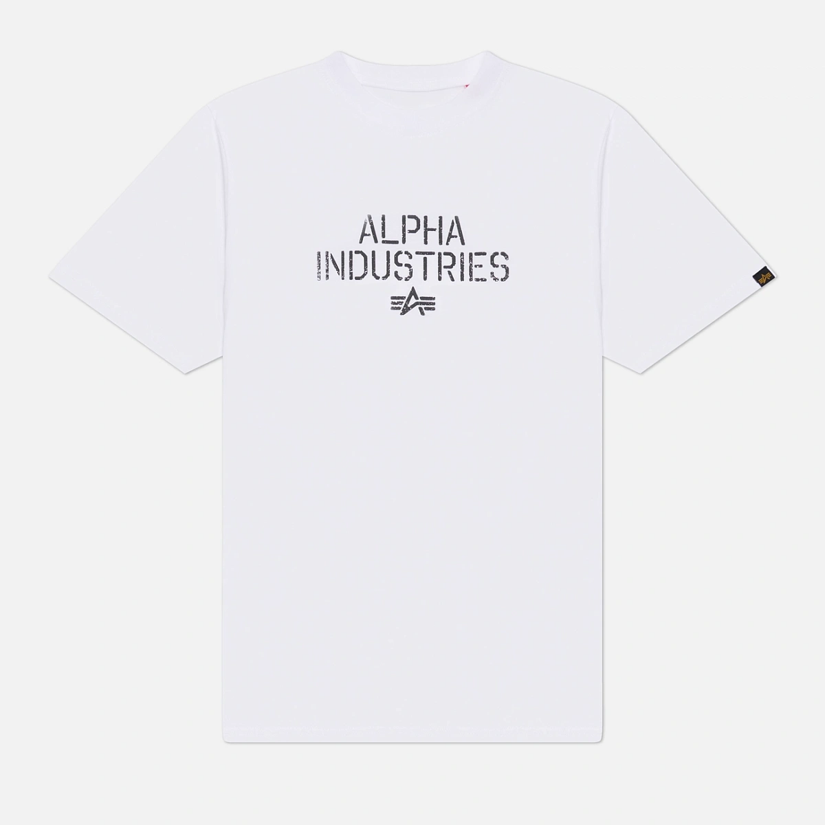 картинка Мужская футболка Alpha Industries Target Backprint, 268511-09 от магазина Одежда+