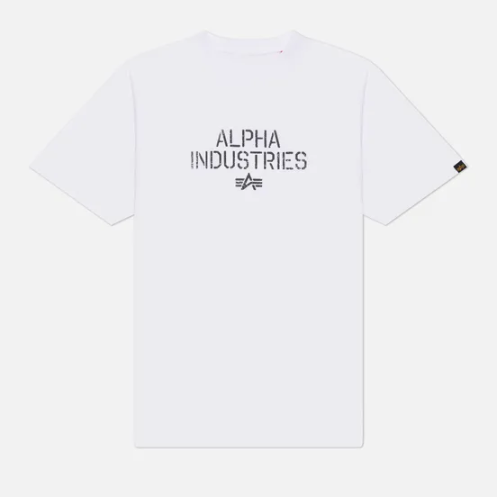 картинка Мужская футболка Alpha Industries Target Backprint, 268511-09 от магазина Одежда+