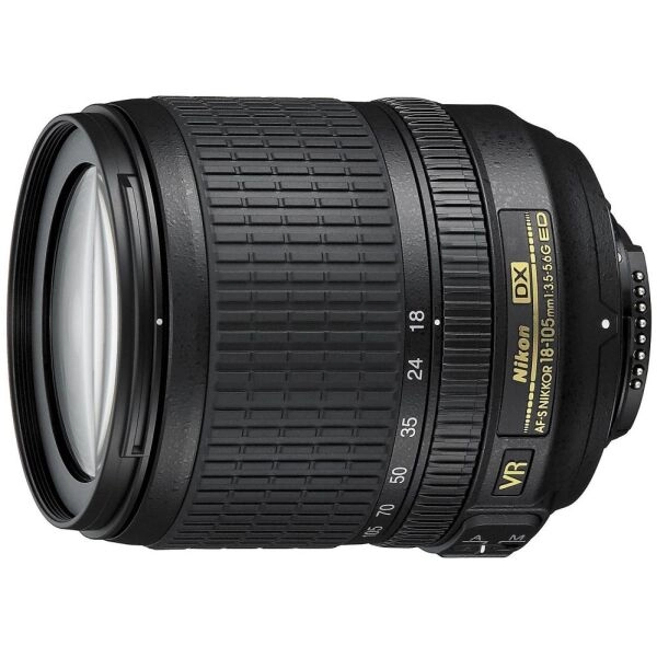 картинка Объектив NIKON AF-S DX Nikkor 18-105mm f/3.5-5.6G ED VR магазин Одежда+ являющийся официальным дистрибьютором в России 